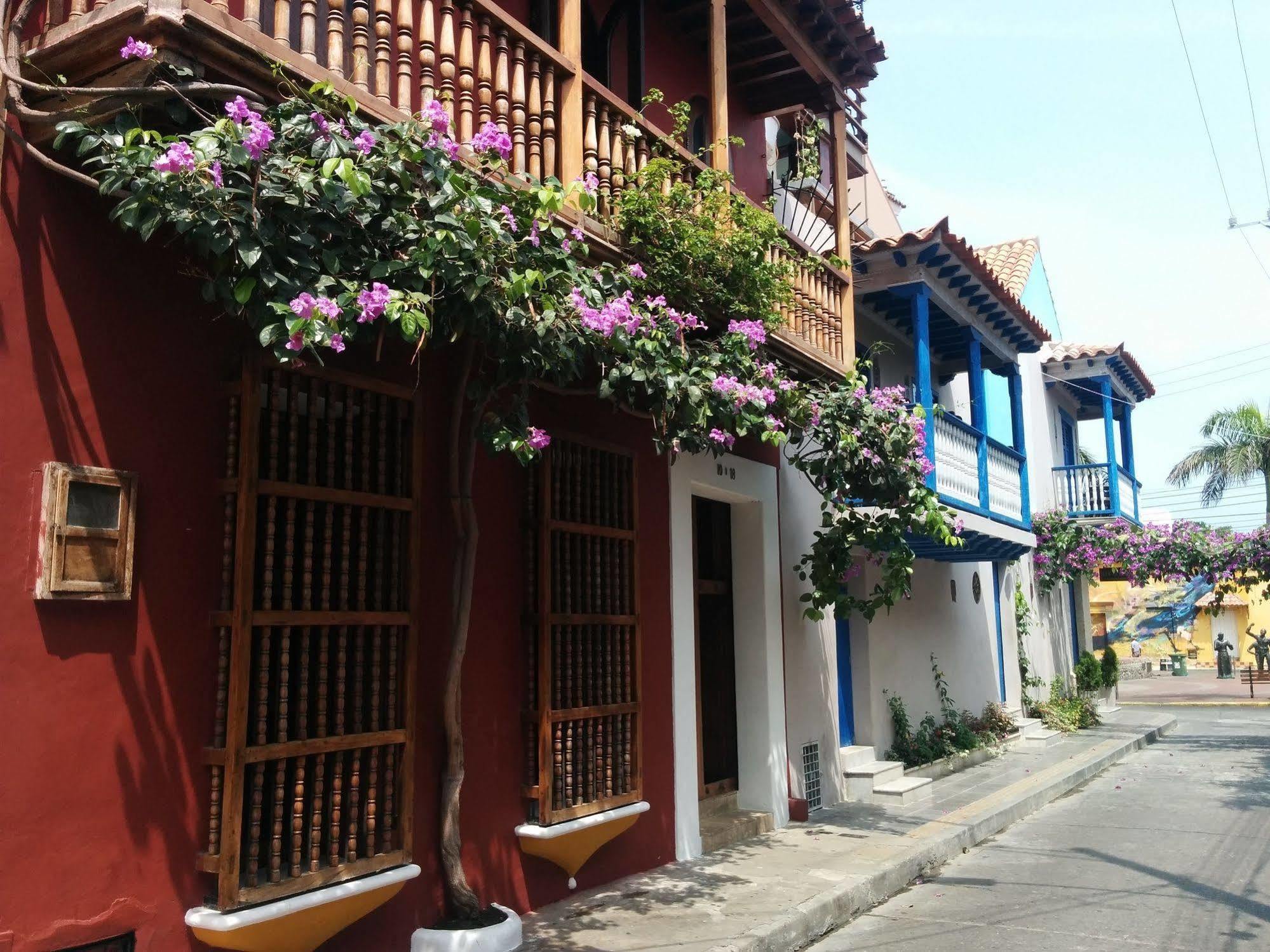 Casa El Carretero Hotel Boutique Cartagena ภายนอก รูปภาพ