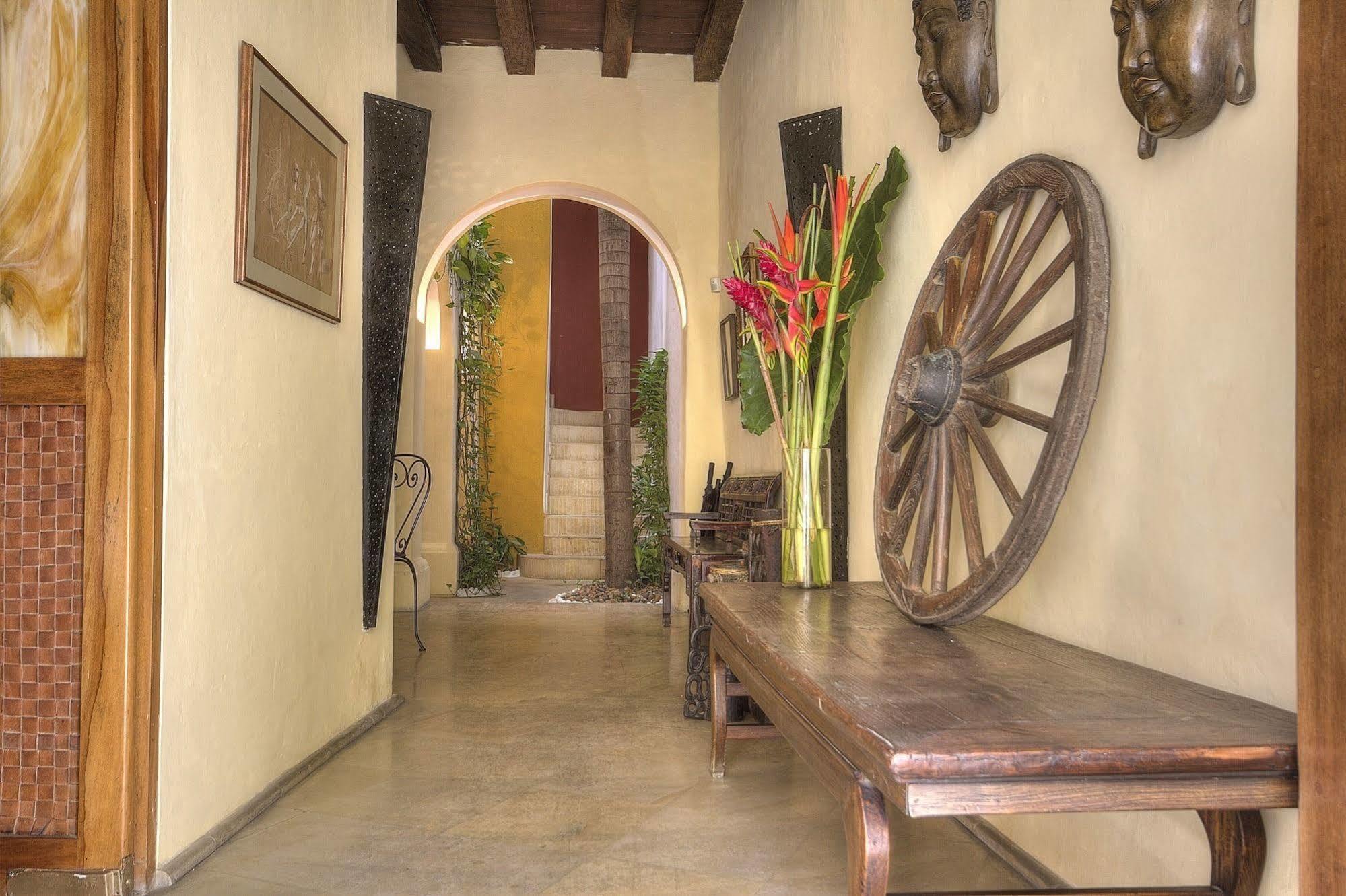 Casa El Carretero Hotel Boutique Cartagena ภายนอก รูปภาพ